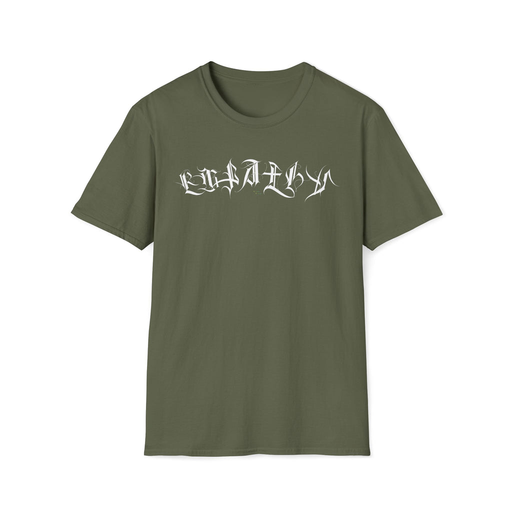 Ellioaey Empathy White Text Tee