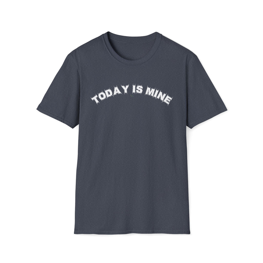 Bildsa Today Is Mine White Text Tee