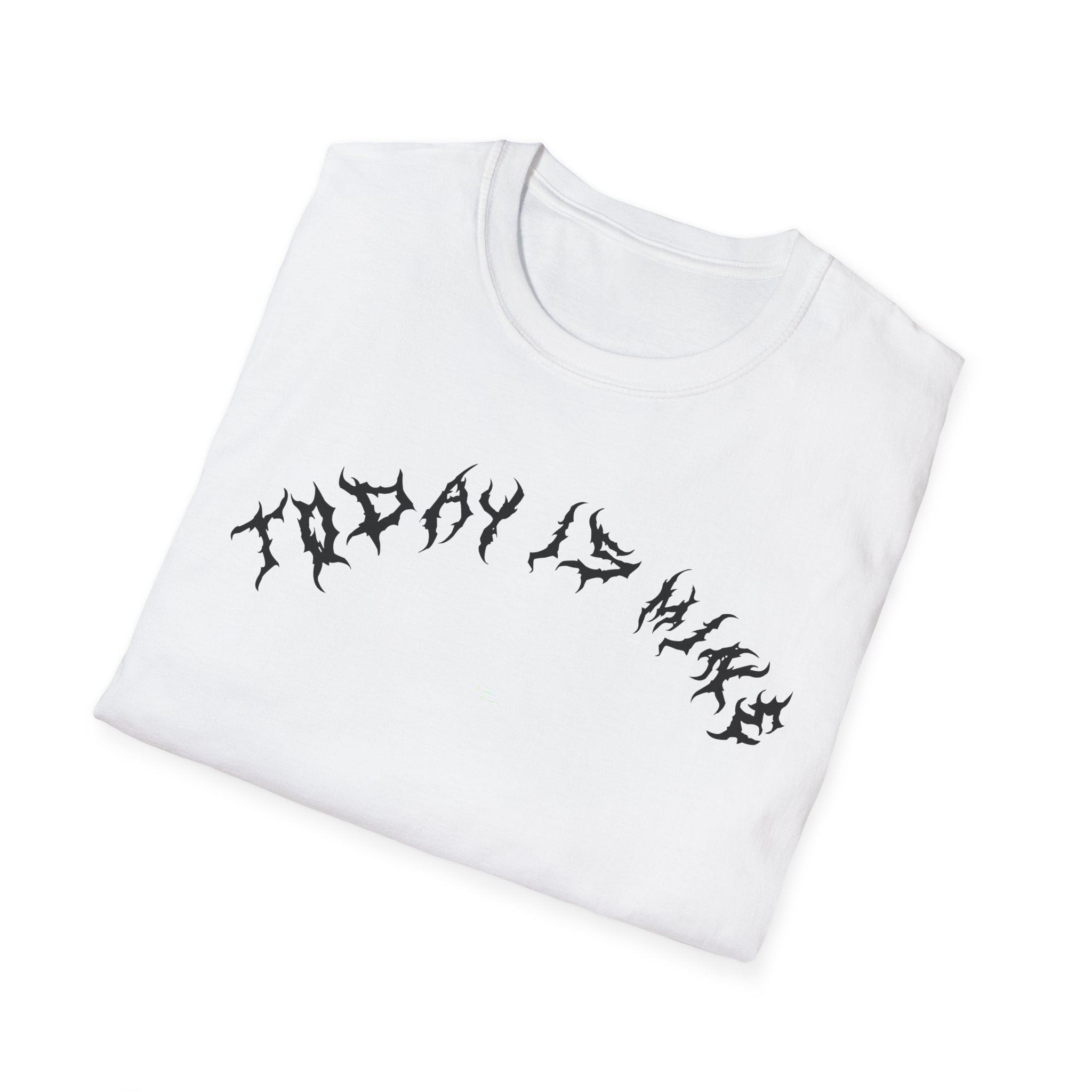 Lundr Today Is Mine Black Text Tee