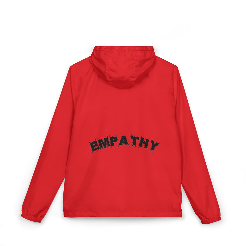 Bildsa Empathy Black Text Windbreaker