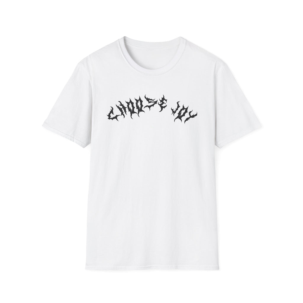 Lundr Choose Joy Black Text Tee