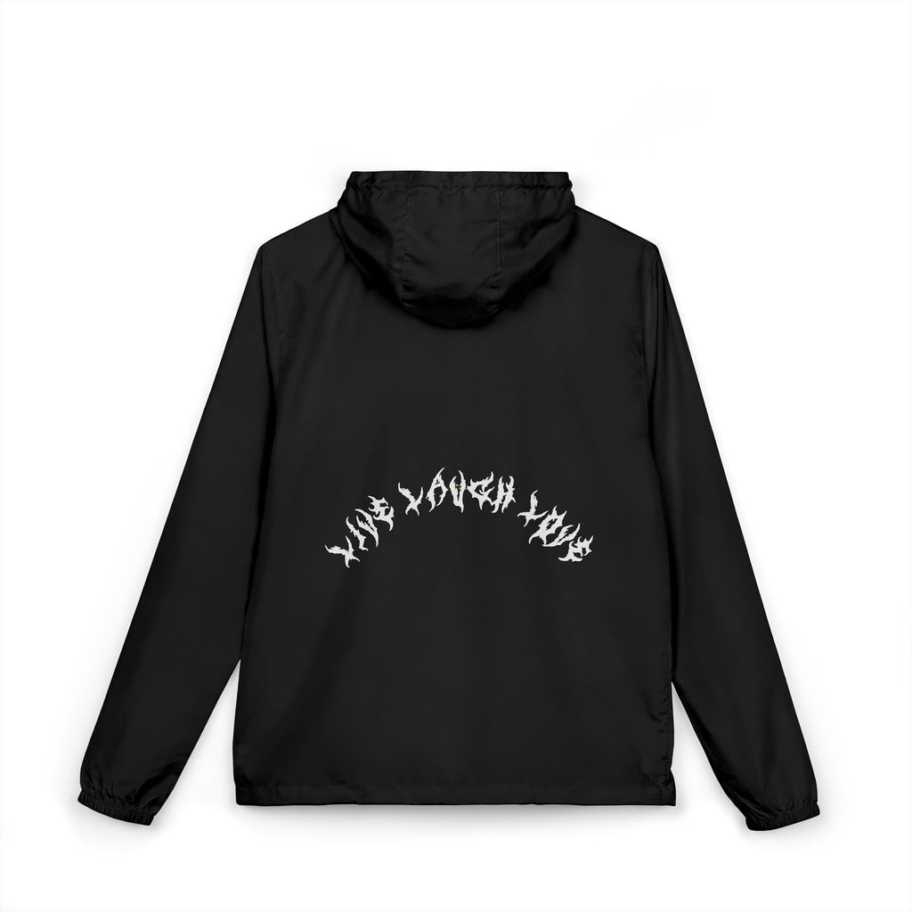 Lundr Live Laugh Love White Text Windbreaker