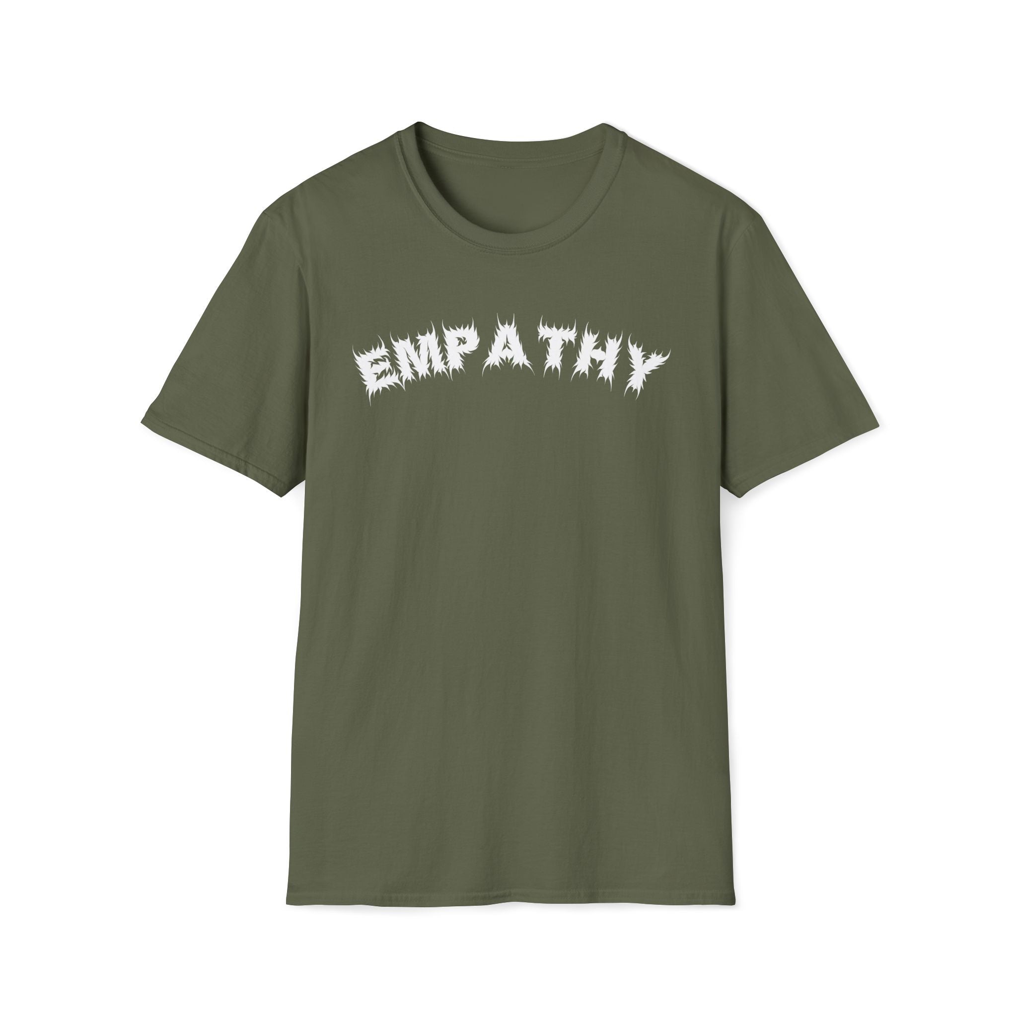 Bildsa Empathy White Text Tee