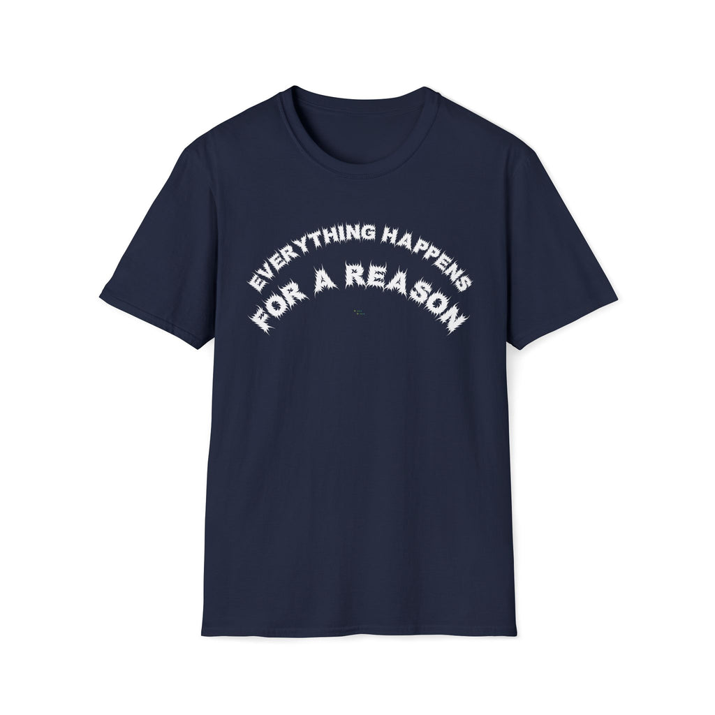 Bildsa Everything Happens White Text Tee