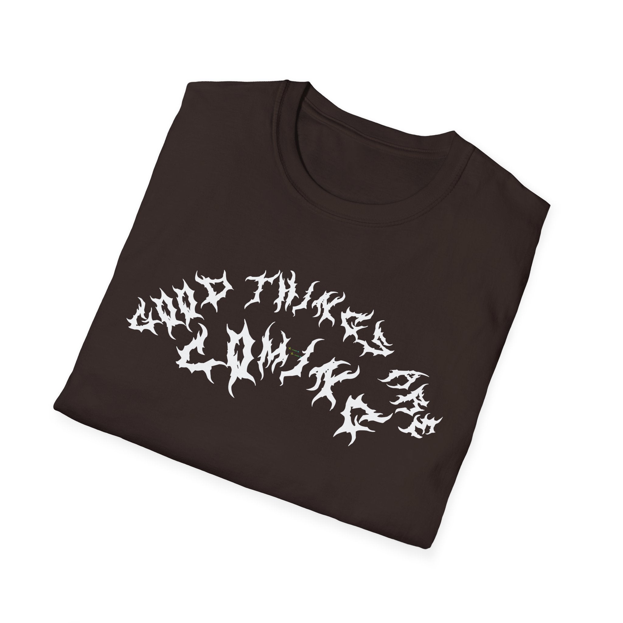 Lundr Good Things Are Coming White Text Tee