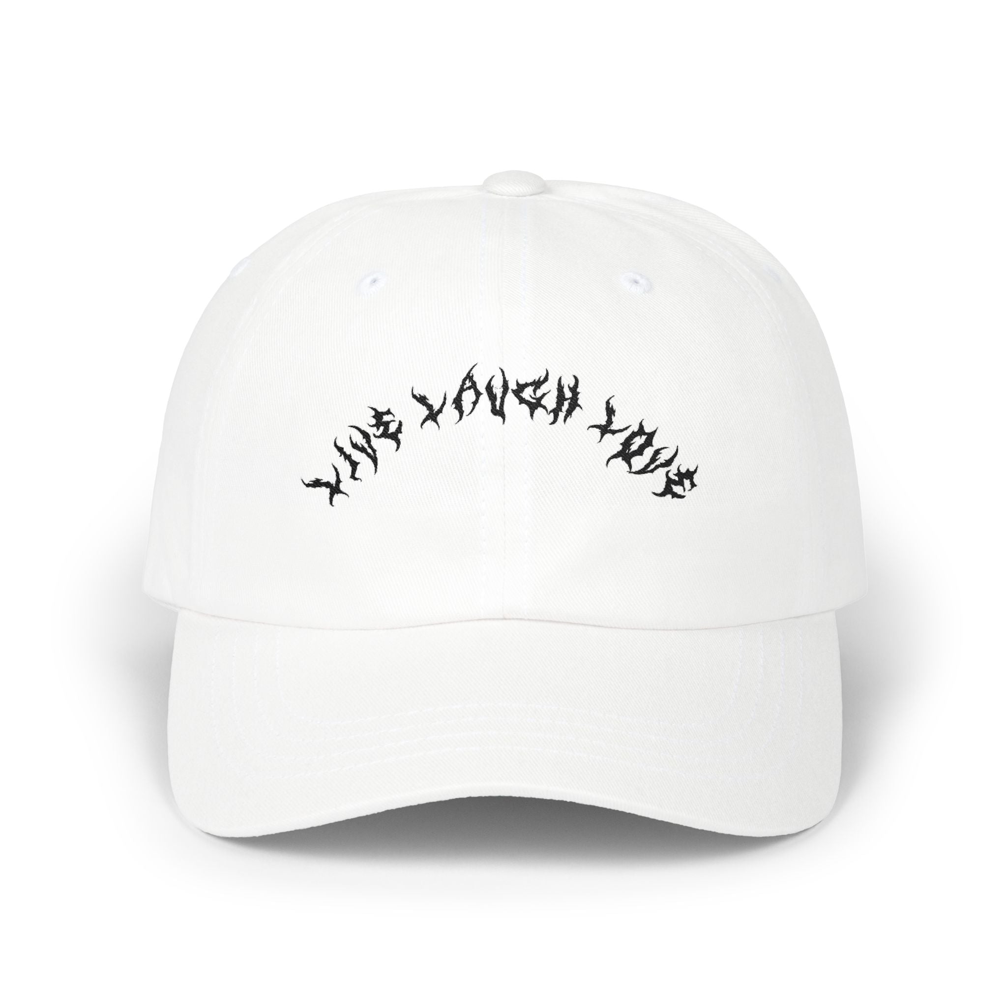 Lundr Live Laugh Love Black Text Dad Hat