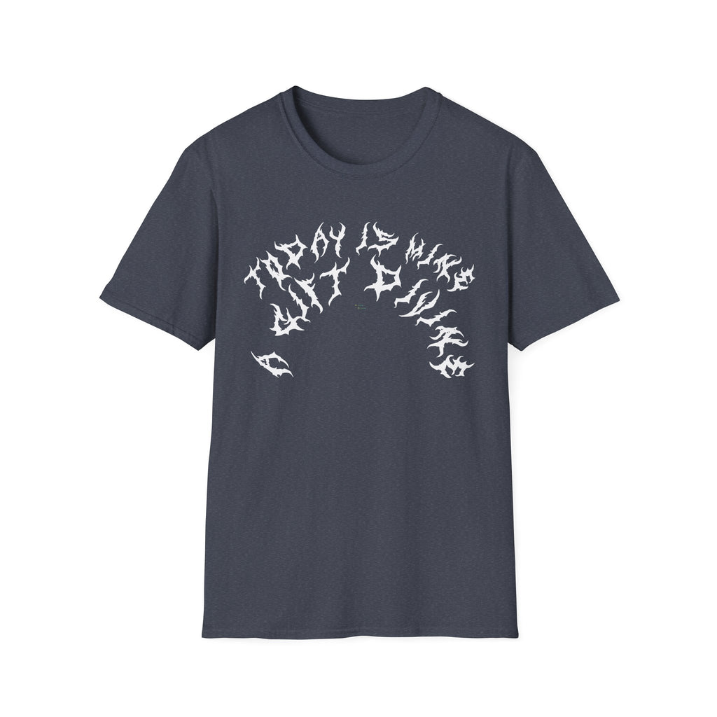 Lundr A Gift Divine White Text Tee