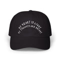 Hvita My Heart Is Light White Text Dad Hat
