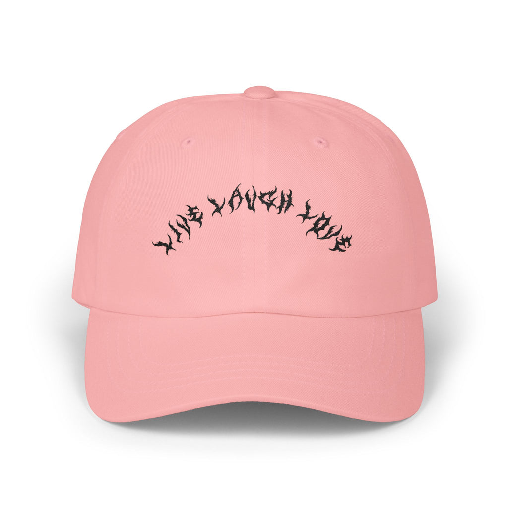 Lundr Live Laugh Love Black Text Dad Hat