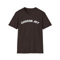 Bildsa Choose Joy White Text Tee