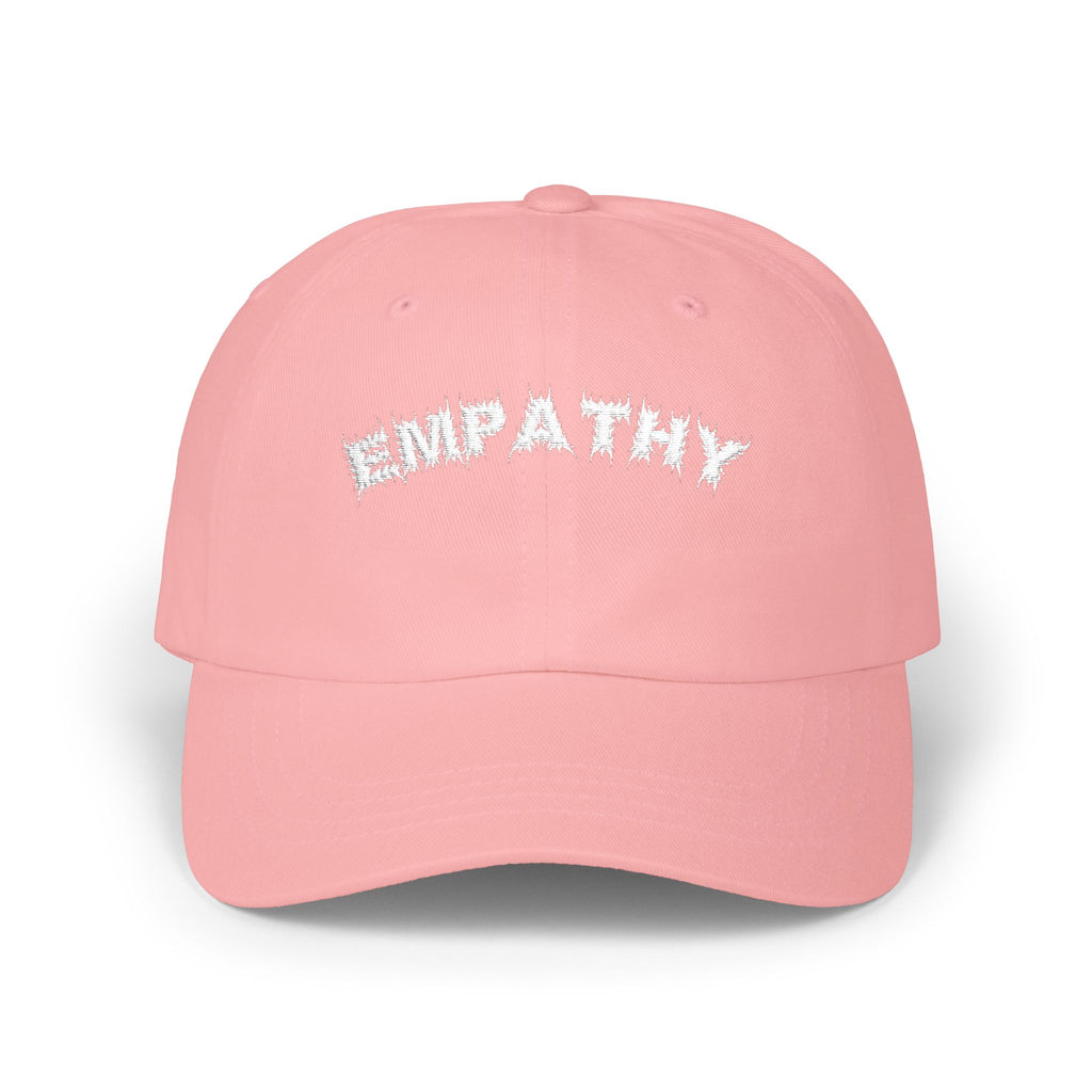 Bildsa Empathy White Text Dad Hat