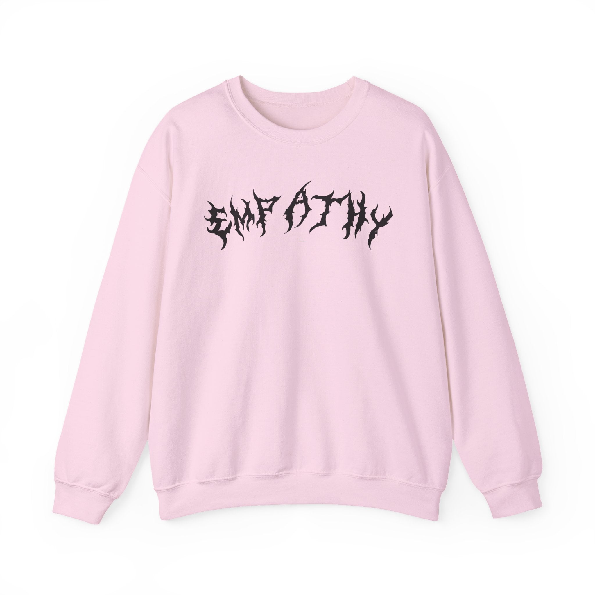 Lundr Empathy Black Text Crewneck