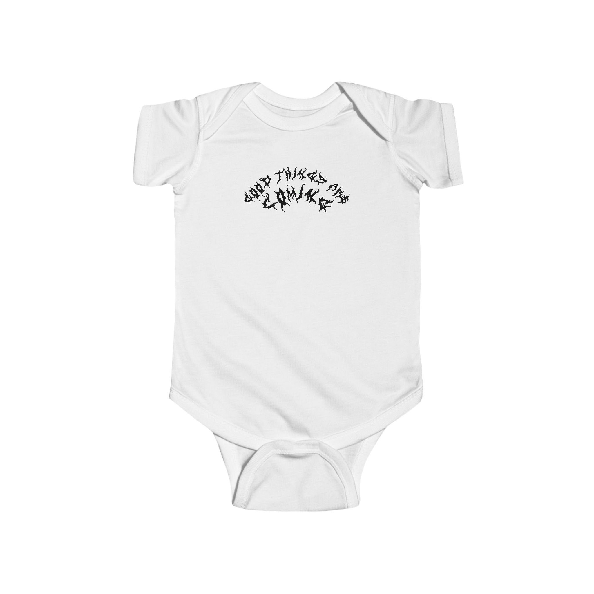 Lundr Good Things Are Coming Black Text Baby Onesie