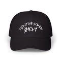 Lundr Positive Vibes White Text Dad Hat