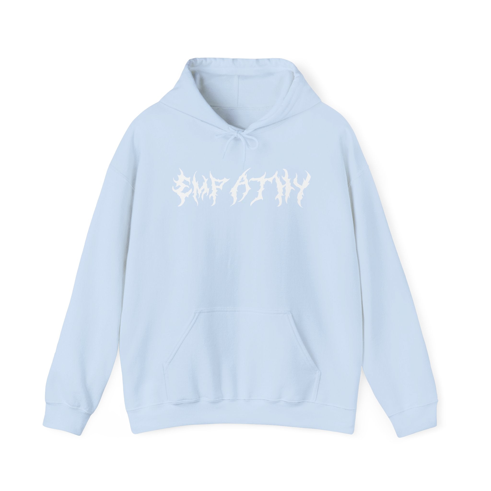 Lundr Empathy White Text Hoodie