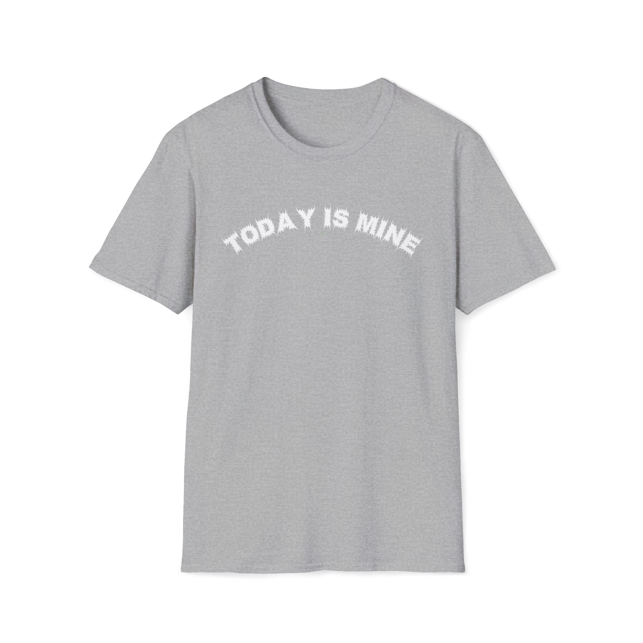 Bildsa Today Is Mine White Text Tee
