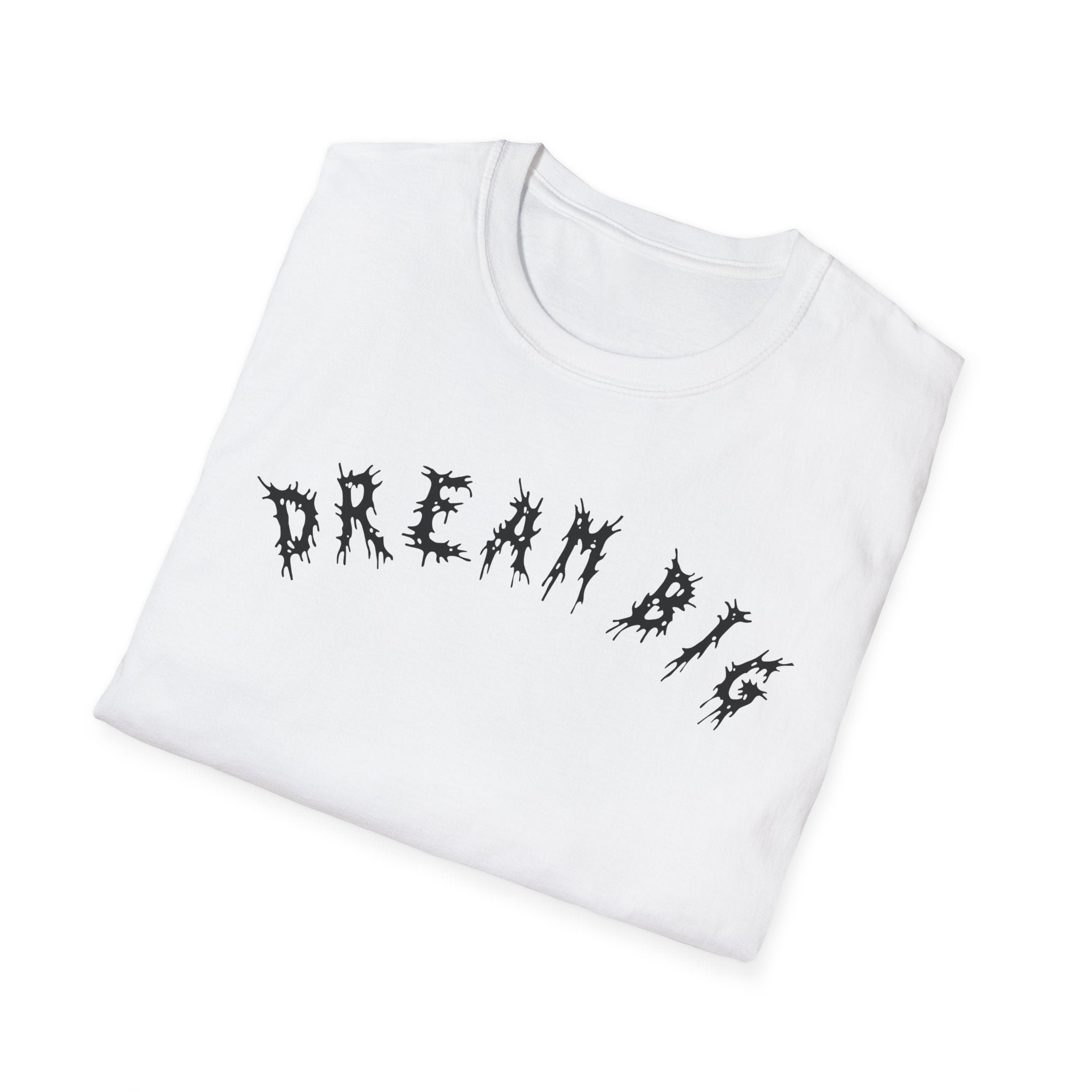 Hvita Dream Big Black Text Tee