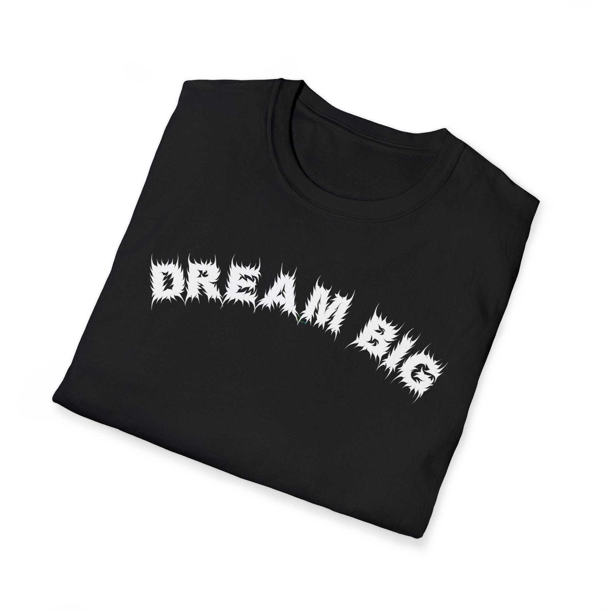 Bildsa Dream Big White Text Tee