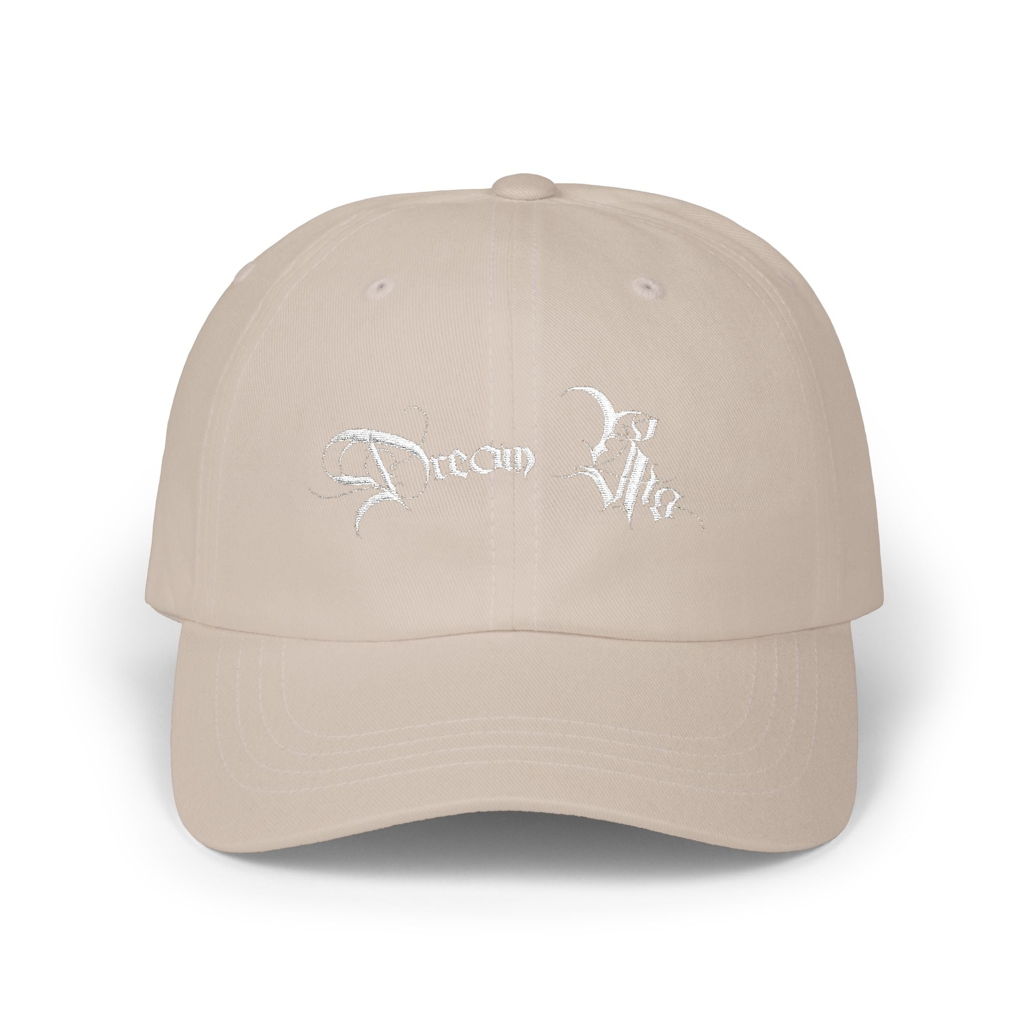 Ellioaey Dream Big White Text Dad Hat