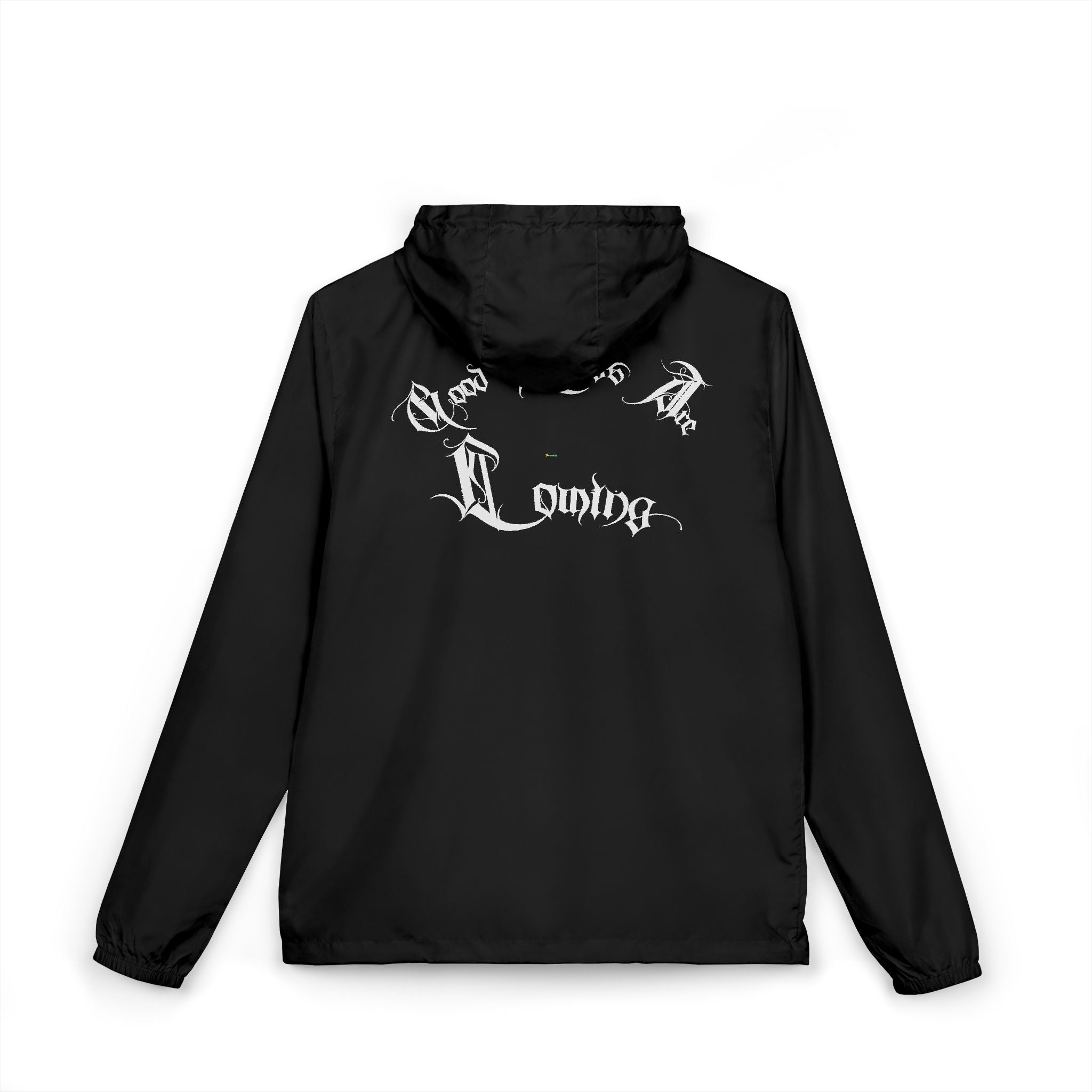 Ellioaey Good Things Are Coming White Text Windbreaker