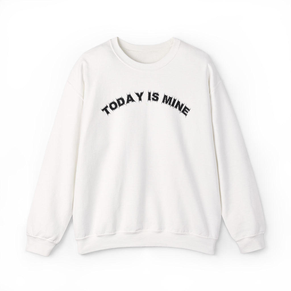 Bildsa Today Is Mine Black Text Crewneck