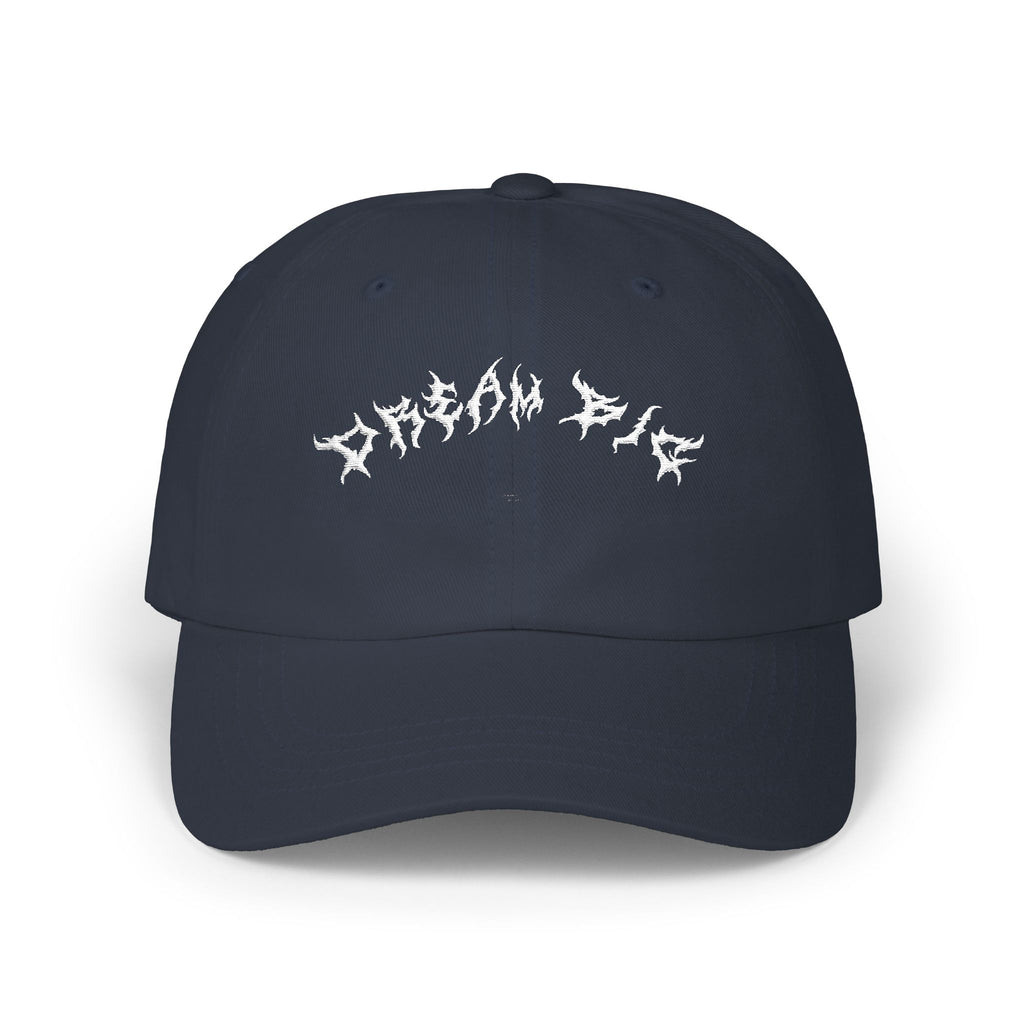 Lundr Dream Big White Text Dad Hat