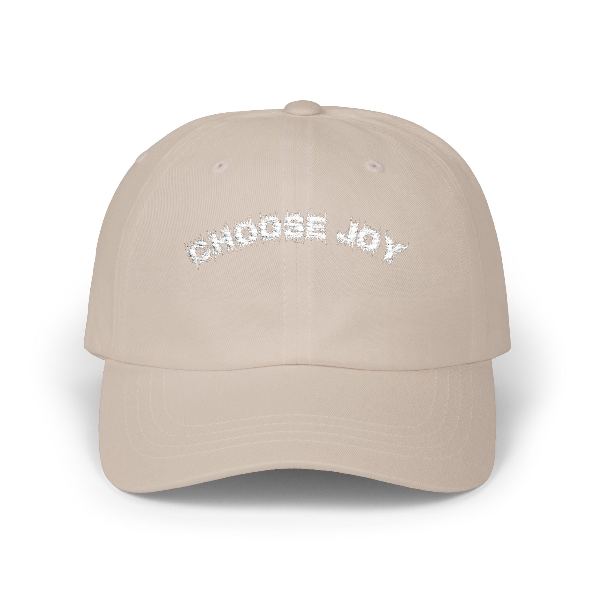 Bildsa Choose Joy White Text Dad Hat
