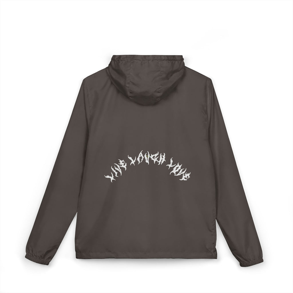 Lundr Live Laugh Love White Text Windbreaker