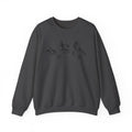 Ellioaey Be The Change Black Text Crewneck