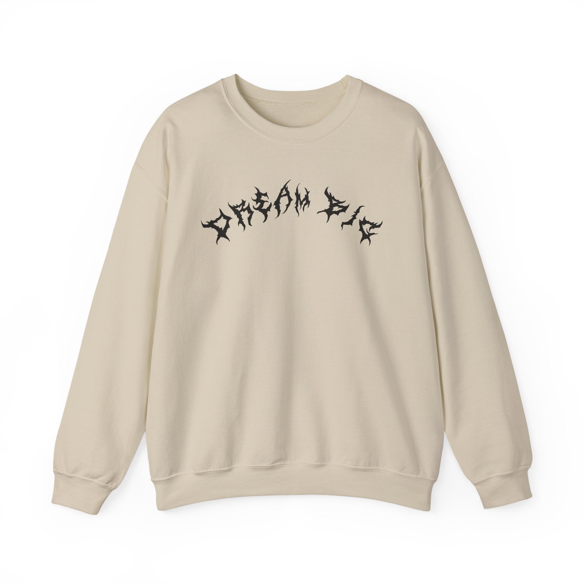 Lundr Dream Big Black Text Crewneck