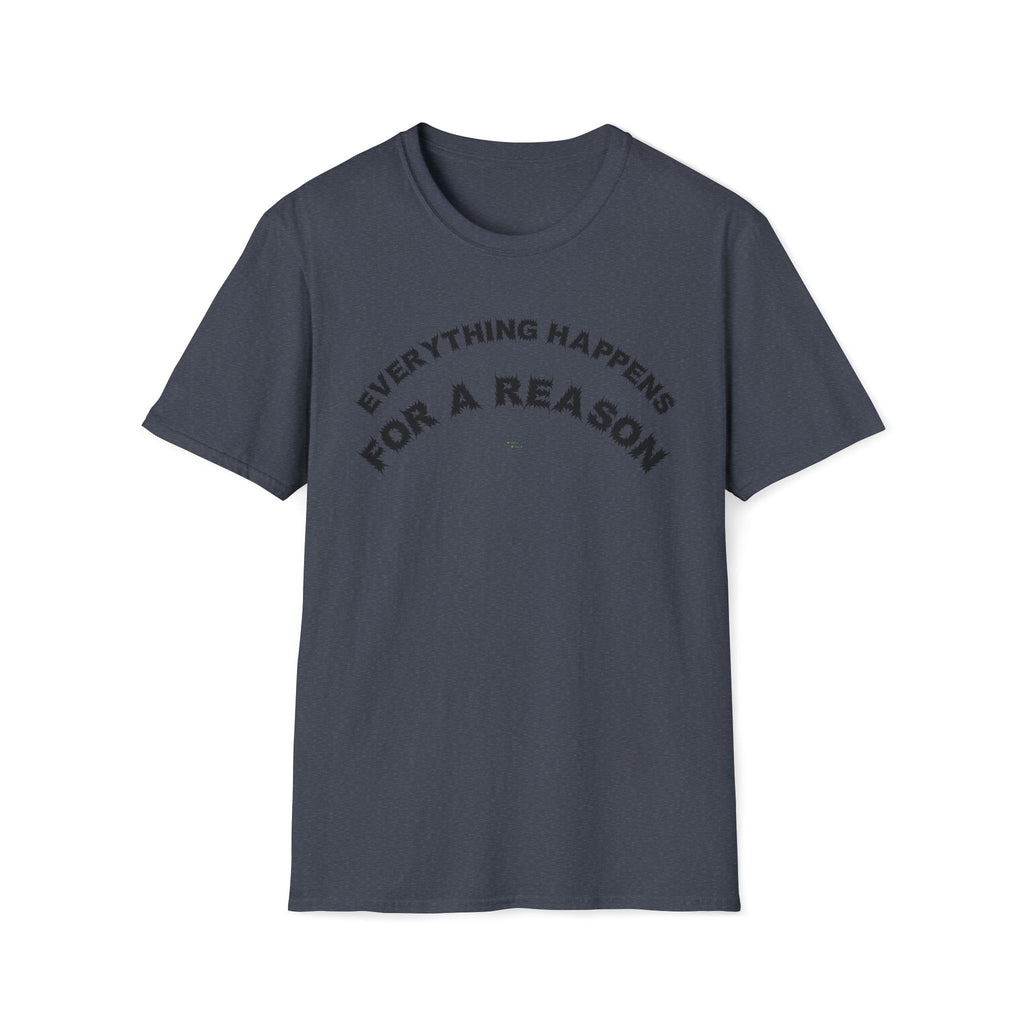 Bildsa Everything Happens Black Text Tee