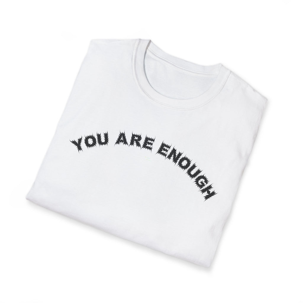 Bildsa You Are Enough Black Text Tee