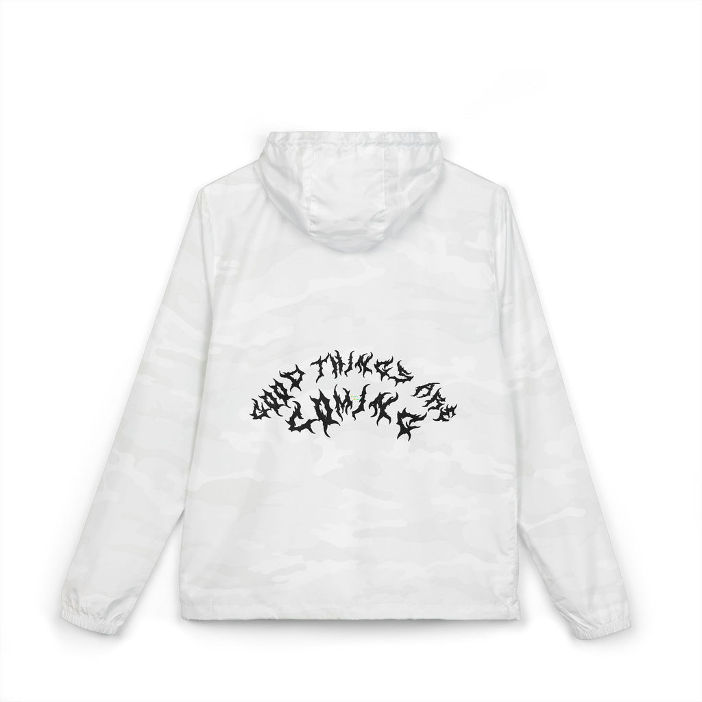 Lundr Good Things Are Coming Black Text Windbreaker