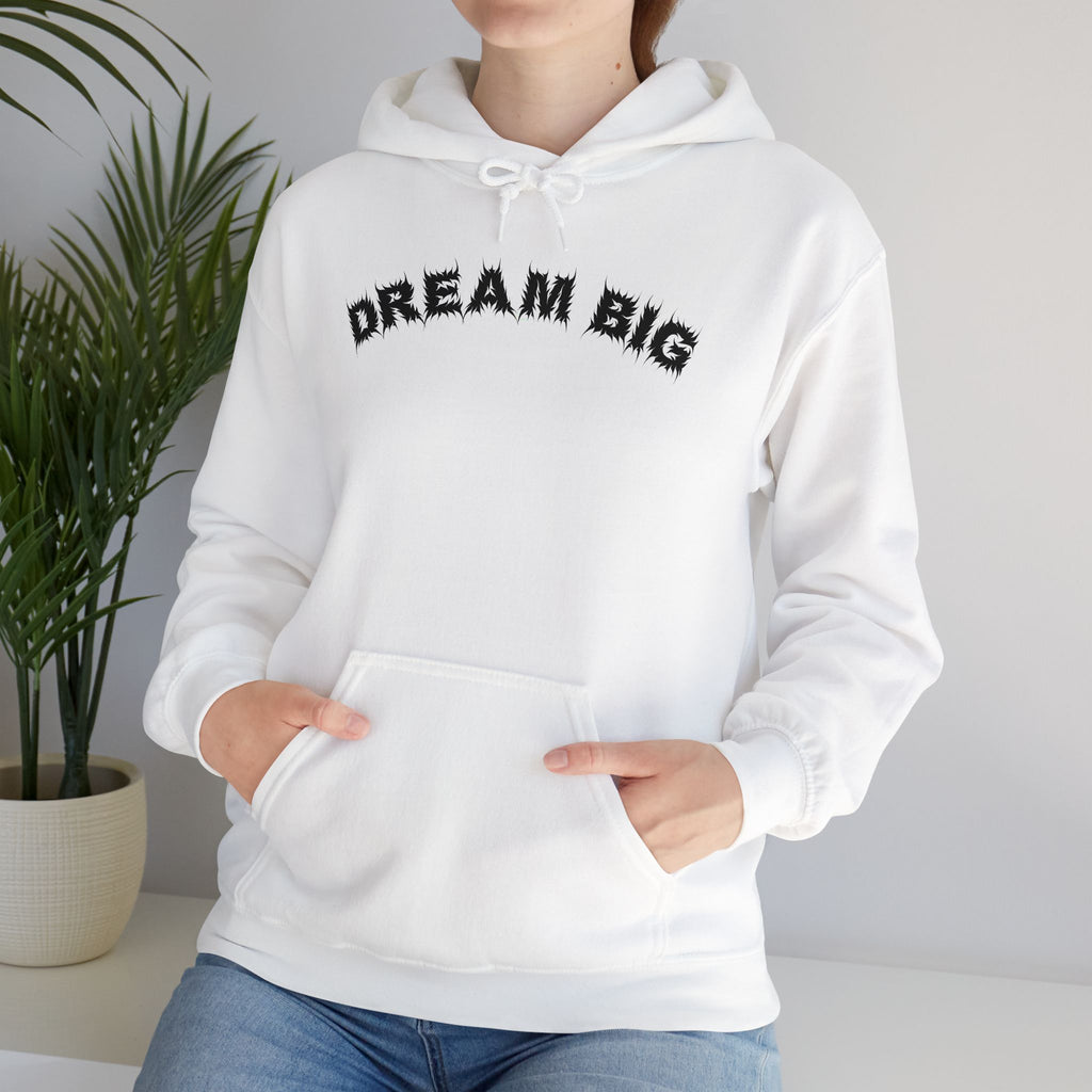 Bildsa Dream Big Black Text Hoodie