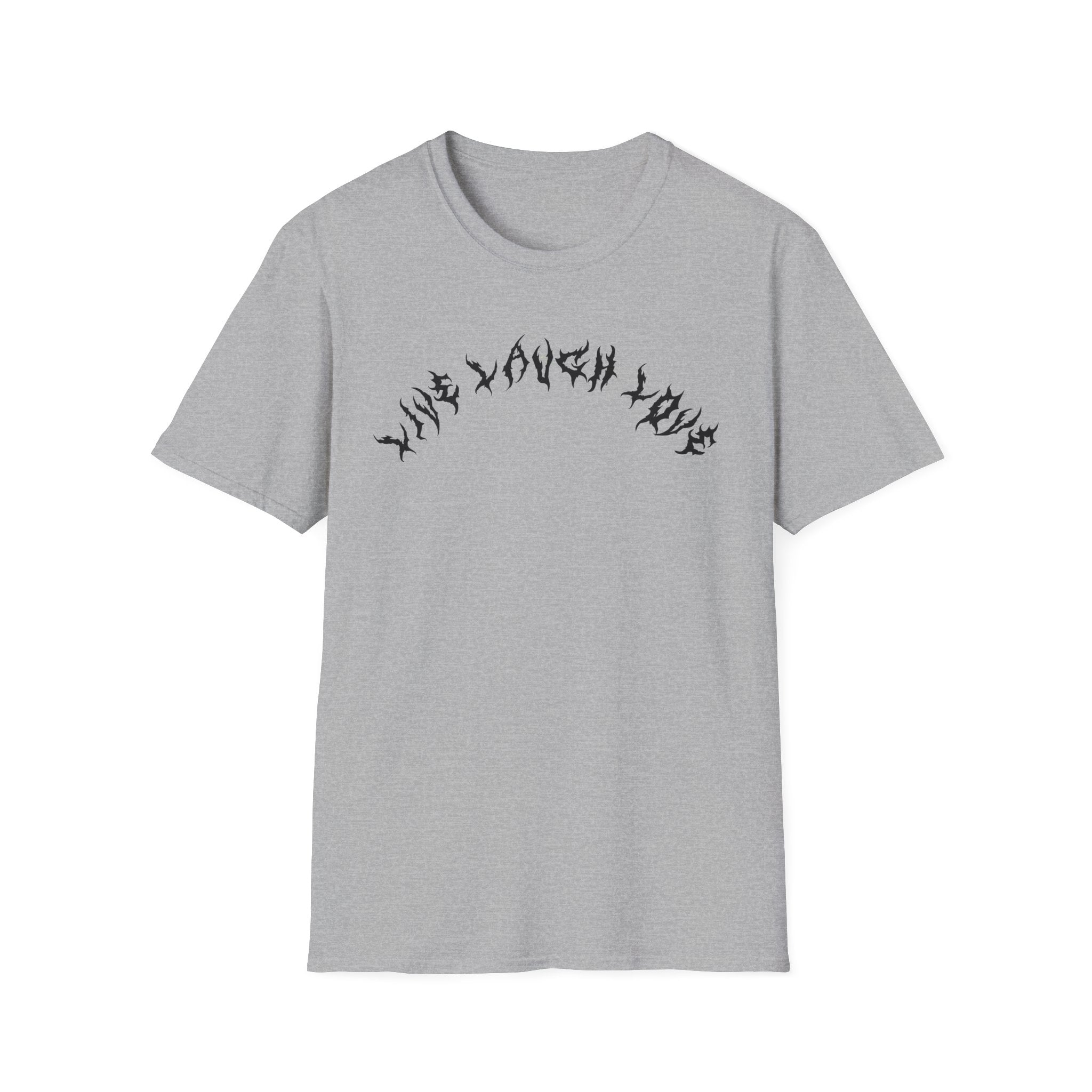 Lundr Live Laugh Love Black Text Tee