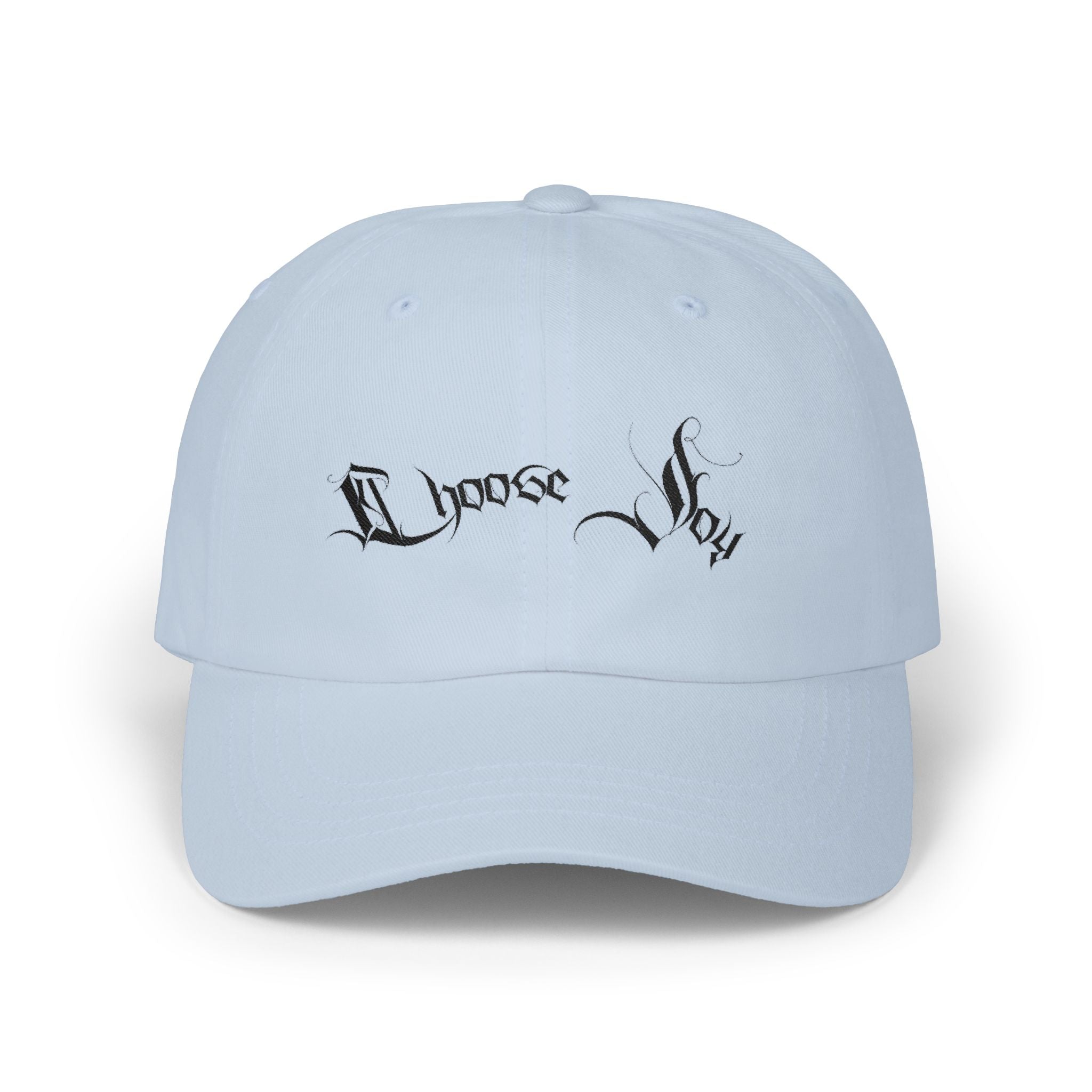 Ellioaey Choose Joy Black Text Dad Hat