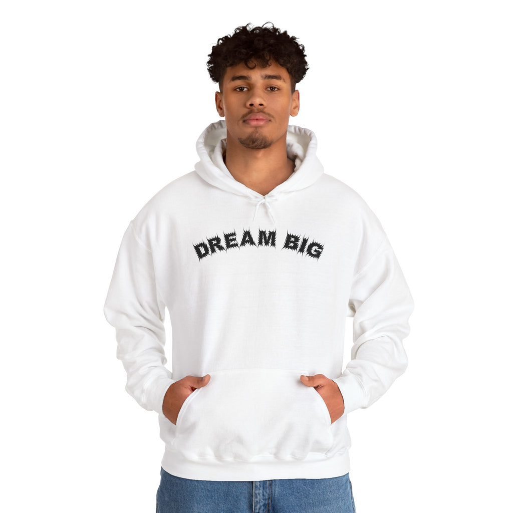 Bildsa Dream Big Black Text Hoodie