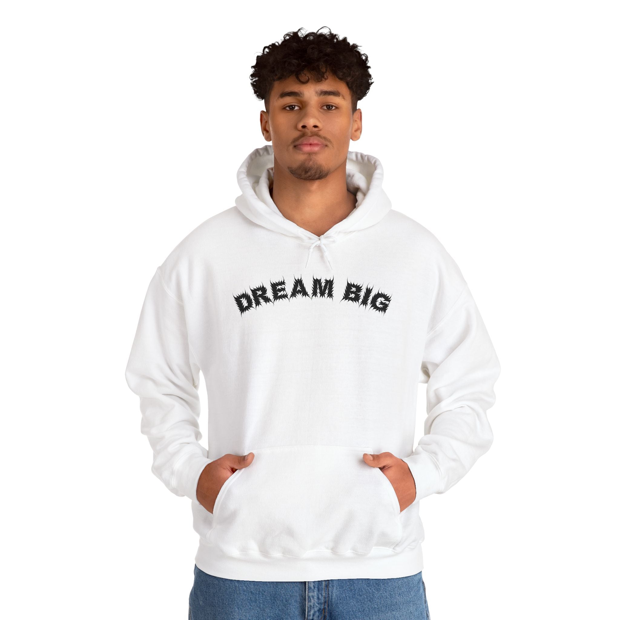 Bildsa Dream Big Black Text Hoodie