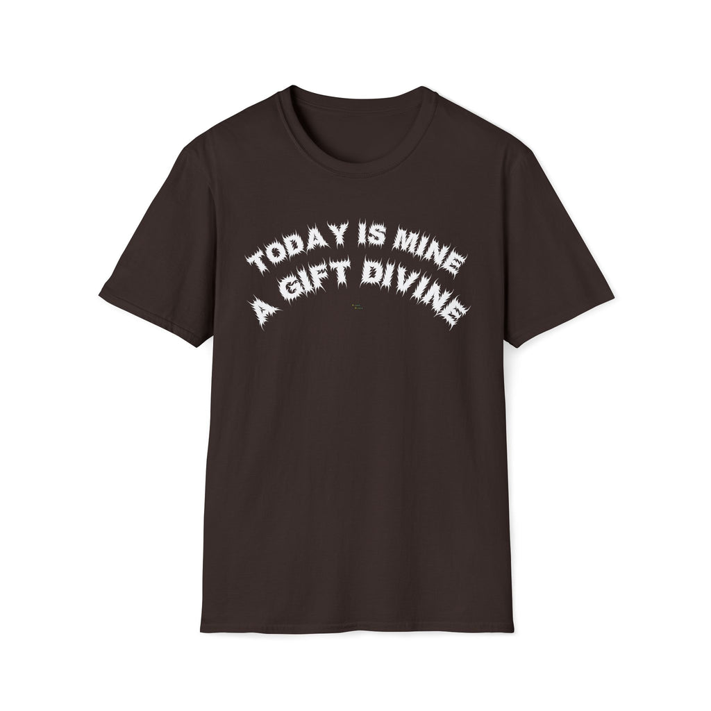 Bildsa A Gift Divine White Text Tee