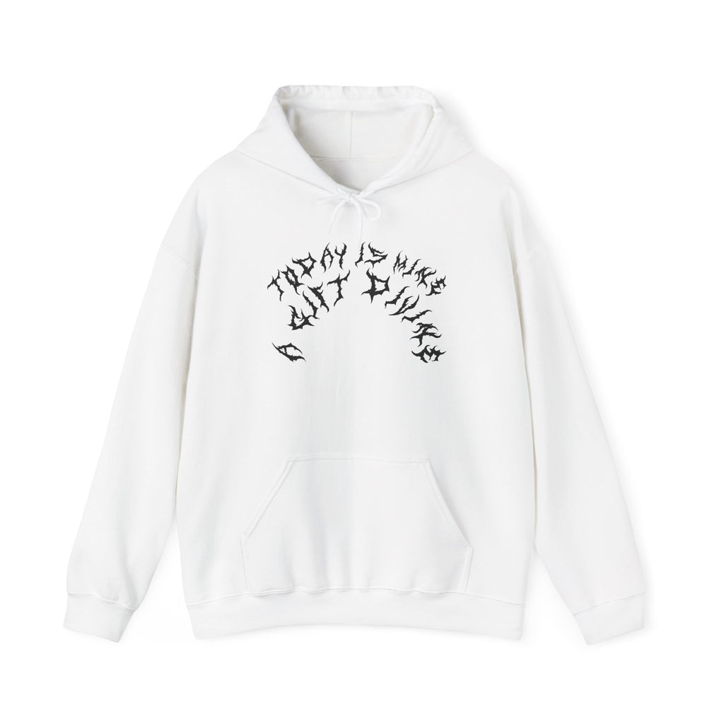 Lundr A Gift Divine Black Text Hoodie