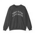 Hvita A Gift Divine White Text Crewneck