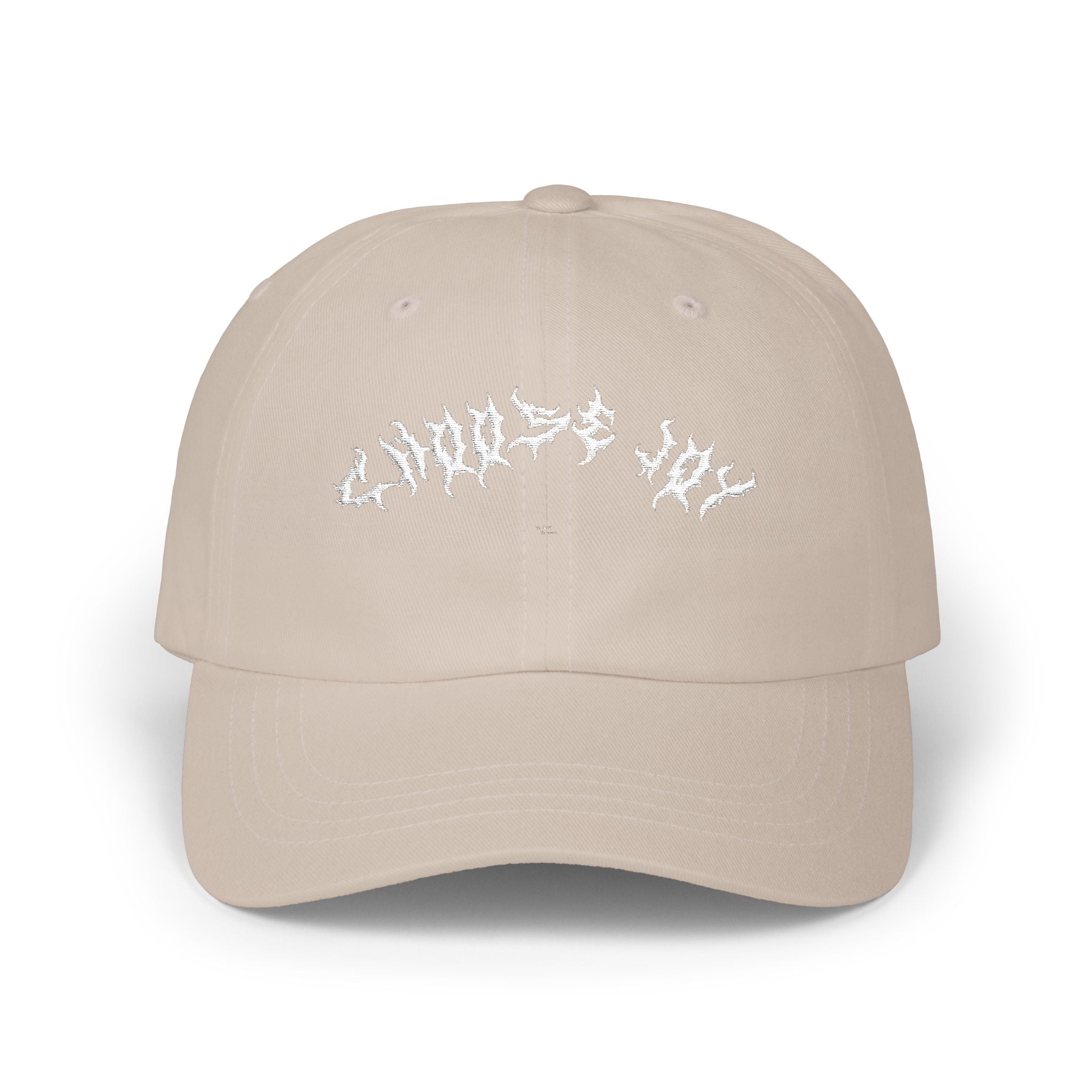 Lundr Choose Joy White Text Dad Hat
