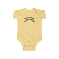 Bildsa A Gift Divine Black Text Baby Onesie