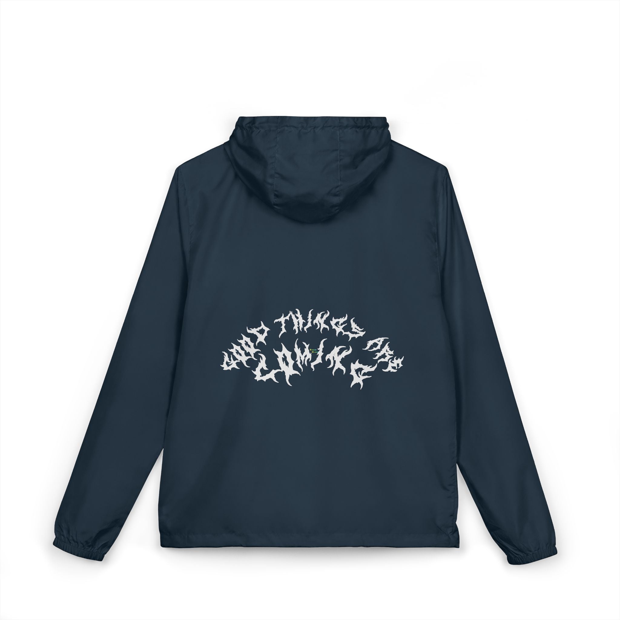 Lundr Good Things Are Coming White Text Windbreaker