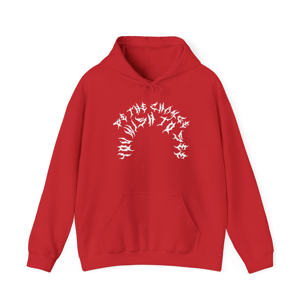 Lundr Be The Change White Text Hoodie