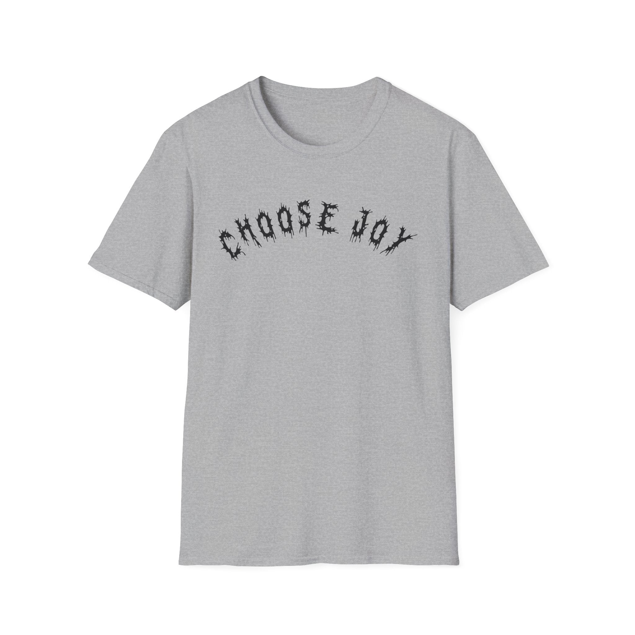Hvita Choose Joy Black Text Tee