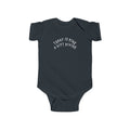 Hvita A Gift Divine White Text Baby Onesie