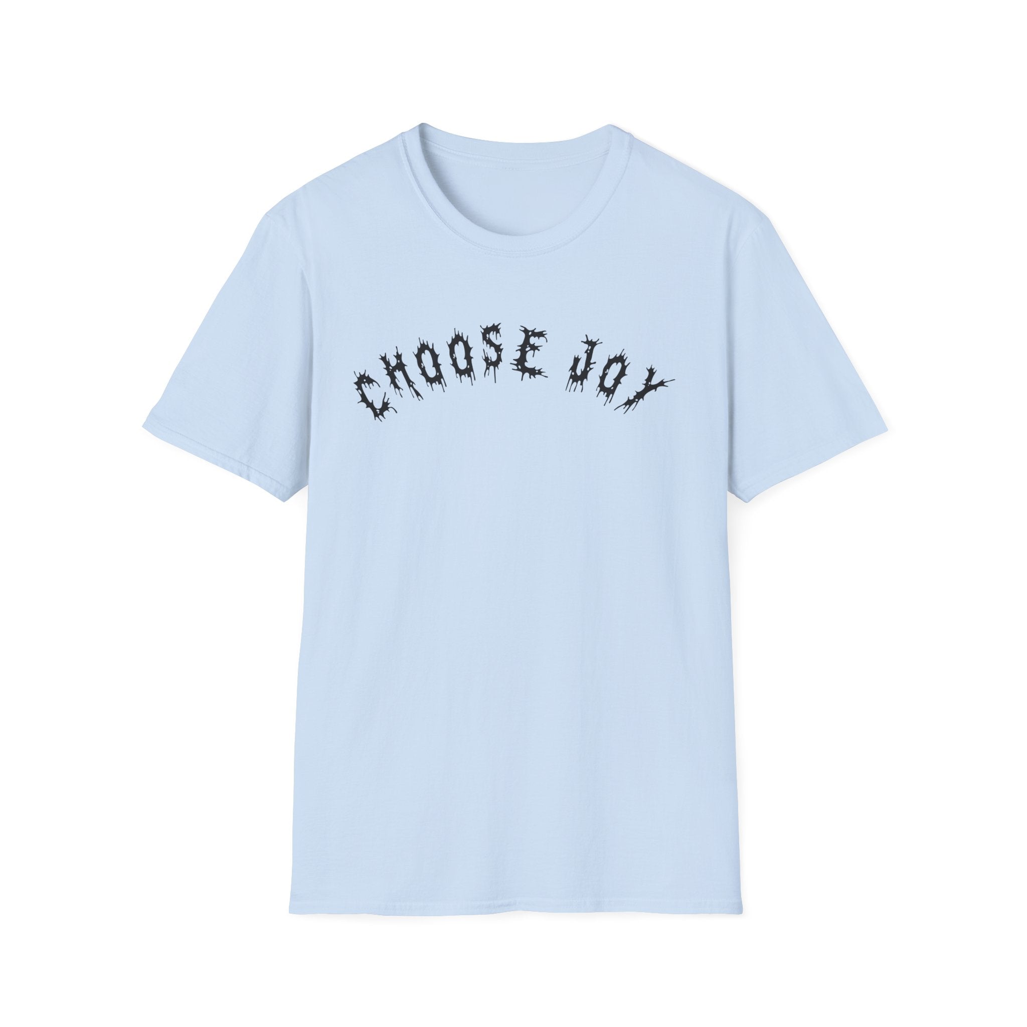 Hvita Choose Joy Black Text Tee