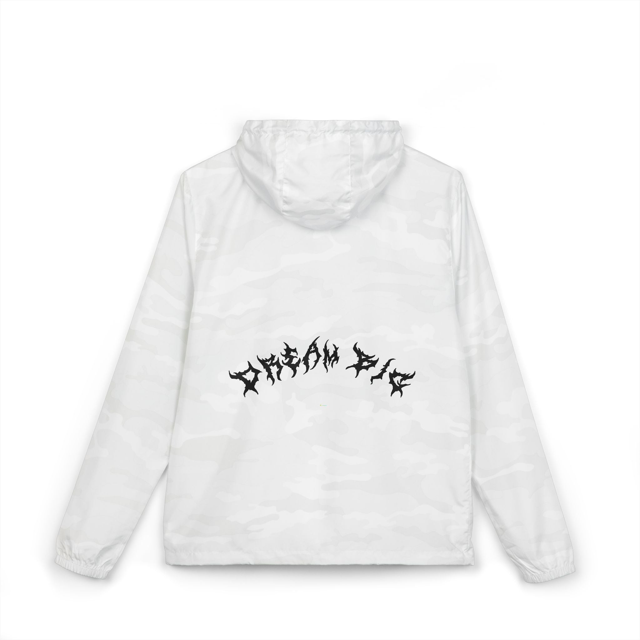 Lundr Dream Big Black Text Windbreaker