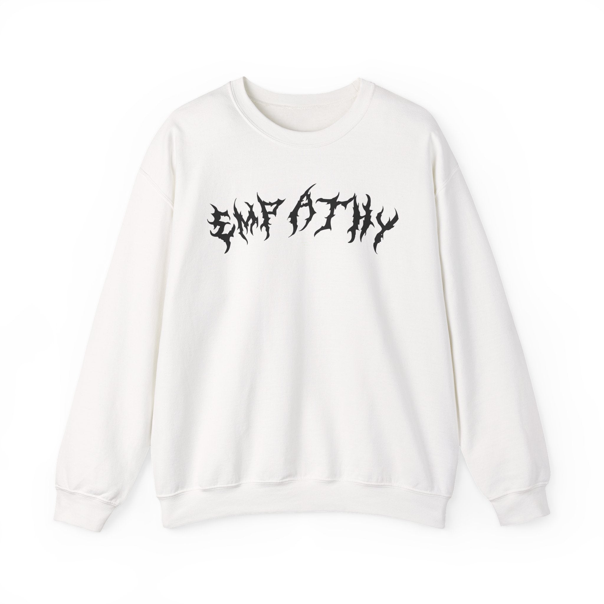 Lundr Empathy Black Text Crewneck
